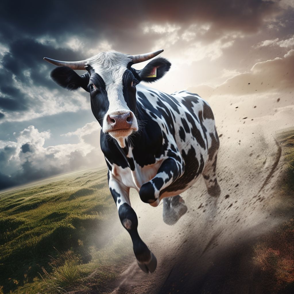Фото Сонник корова бежит за мной